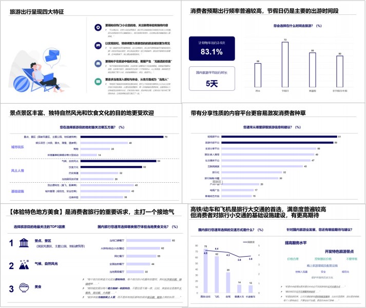 旅游类：中国旅行消费趋势研究项目